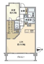ピアースコード目黒洗足 3階 間取り図