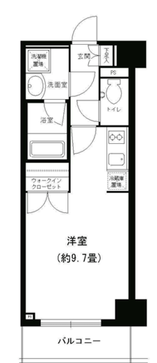 PORTO PARTIRE YOKOHAMA 2階 間取り図