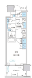 パークシティ柏の葉キャンパス ザ・ゲートタワー ウエスト 1206 間取り図
