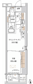 プライムネクサス大森北 401 間取り図