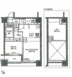 コンフォリア新川 905 間取り図