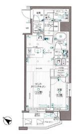 デュオステージ横濱桜木町 6階 間取り図