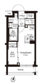 アーバンパーク方南町Ⅱ 204 間取り図
