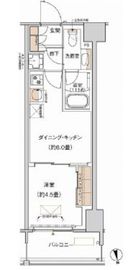 プライムネクサス大森北 438 間取り図