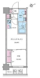 クレヴィアリグゼ世田谷松陰神社前 306 間取り図