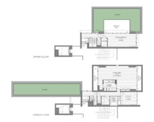 フォレストプラザ表参道 204 間取り図