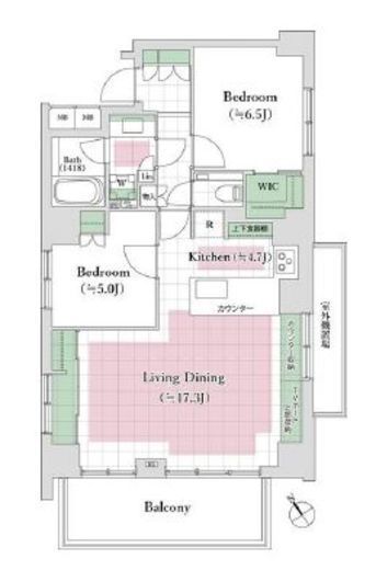 オープンレジデンシア南青山 3階 間取り図