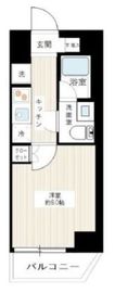SQUARE CITY TSURUMI RIVERSIDE (スクエアシティ鶴見リバーサイド) 2階 間取り図