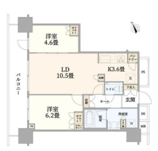 THE TOWER JUJO (ザ・タワー十条) 11階 間取り図