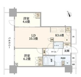 THE TOWER JUJO (ザ・タワー十条) 11階 間取り図