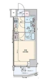 ロアール赤羽 11階 間取り図