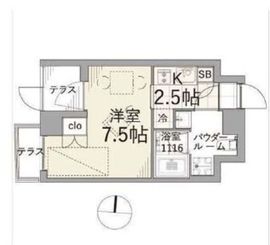 TAS上北沢レジデンス 103 間取り図