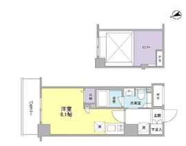 スタイリオ元住吉 802 間取り図