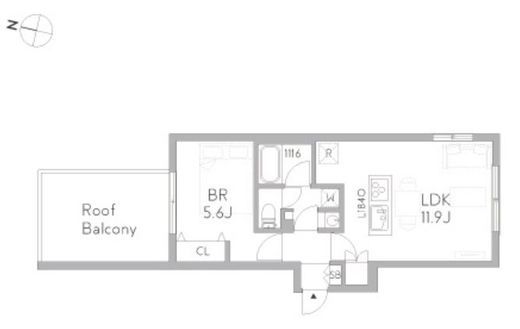 グランデュオ田園調布6 (GranDuo Denenchofu6) 402 間取り図