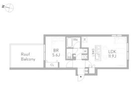 グランデュオ田園調布6 (GranDuo Denenchofu6) 402 間取り図