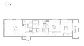 グランデュオ田園調布6 (GranDuo Denenchofu6) 305 間取り図
