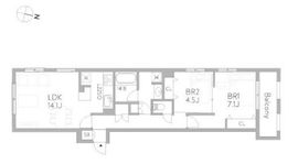 グランデュオ田園調布6 (GranDuo Denenchofu6) 205 間取り図