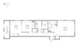 グランデュオ田園調布6 (GranDuo Denenchofu6) 302 間取り図