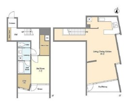 盤桓 4 間取り図