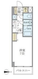 北品川アパートメント 703 間取り図