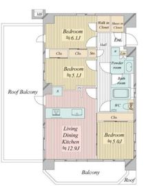 N-stage船堀 701 間取り図