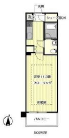 リビオレゾン目白通り 5階 間取り図