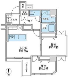 ルミナス一番町 3階 間取り図