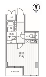 THE PALMS三鷹Ⅰ (ザ・パームス三鷹1) 302 間取り図