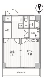 THE PALMS三鷹Ⅰ (ザ・パームス三鷹1) 501 間取り図