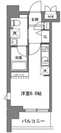 TLRレジデンス川崎大師 1004 間取り図