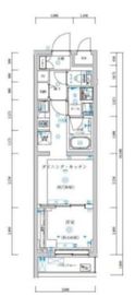 TRADIS赤塚 208 間取り図