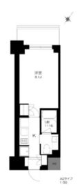 プライマル勝どき 1010 間取り図