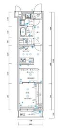 TRADIS赤塚 409 間取り図