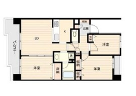 ドゥーエ練馬 303 間取り図