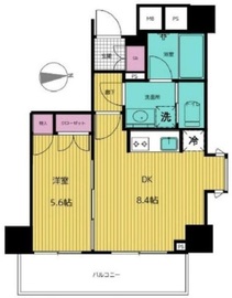 パークプリエ神楽坂 7階 間取り図