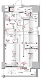 メイクスWアート横浜関内 201 間取り図