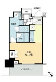 プラウドタワー平井 9階 間取り図