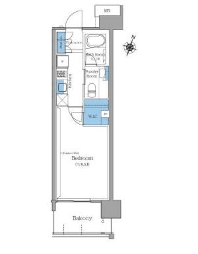 ブランシエスタ王子 216 間取り図
