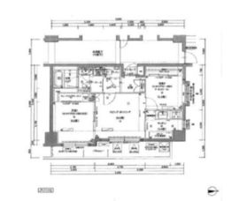 スタジオデン押上 4階 間取り図