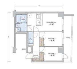 セジョリ押上 6階 間取り図