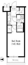 Refinado・Piso 203 間取り図