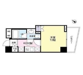 日本橋ミスモ 404 間取り図