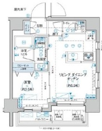 リヴァプール東池袋 3階 間取り図