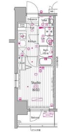 ガーラ・グランディ川崎榎町 13階 間取り図