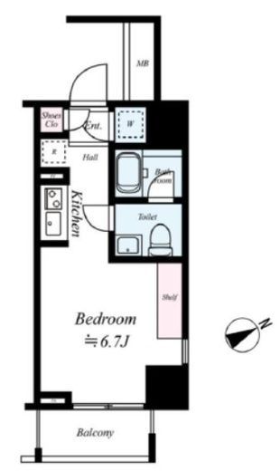 アルテシモリンクディセラ 14階 間取り図