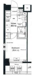 プラウドフラット鶴見Ⅱ 904 間取り図