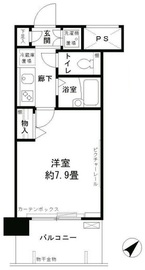 アルテーヌ新横浜 905 間取り図