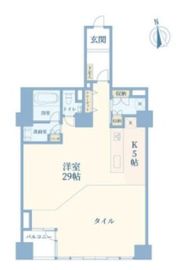 シーフォートタワー 4階 間取り図