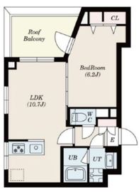 S-RESIDENCE高井戸EAST (エスレジデンス高井戸イースト) 302 間取り図