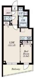 S-RESIDENCE高井戸EAST (エスレジデンス高井戸イースト) 203 間取り図